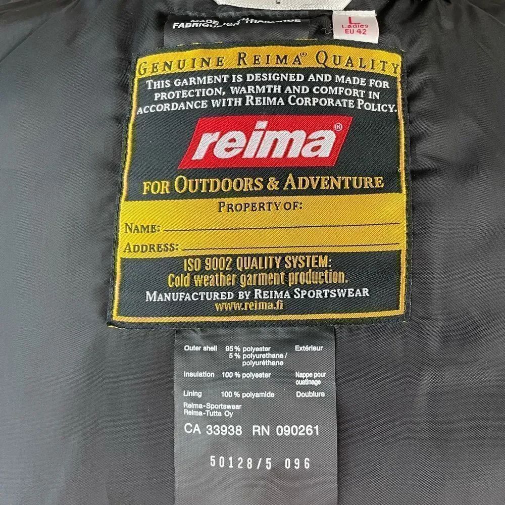 Reima Ladies Cold Weather/Snow Mobile Jacket Size L EUC - Picture 10 of 10